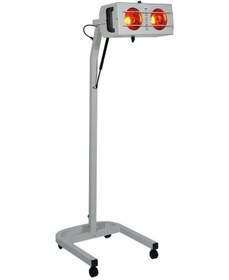 Resim Medikaltec Kafesli İkili Seyyar Enfraruj Lamba 