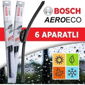 Resim Vw Passat B8 Muz Silecek Takımı Bosch Aeroeco 2015-2021 