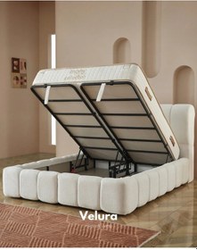 Resim Body Form Çift Kişilik Yatak Baza Başlık Seti 200 X 200 200 x 200 CM 