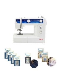 Resim Elna 240 Dikiş Nakış Makinesi + İğne Seti 