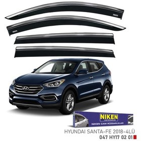 Resim Hyundaı Santa Fe Kromlu Cam Rüzgarlığı 4l 2018 Üzeri 