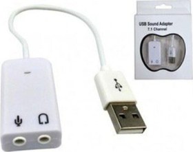 Resim Usb Ses Kartı 7.1 Virtual Sound 3d 5hv2 Çevirici Dönüştürücü Adaptör Kulaklık Mikrofon Birlikte 