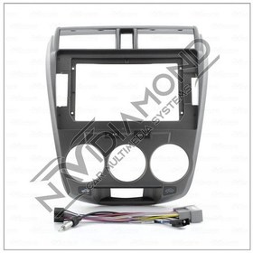 Resim Navidiamondhonda Cıty Manuel 2009-2011 Androıd Teyp Çerçeve 10 Inch - Soket 