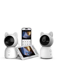 Resim Xenon Smart Akıllı Bebek Kamerası 5" Monitörlü Çoklu İzleme 