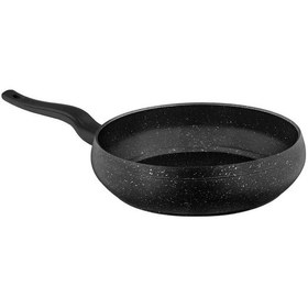 Resim Granit Pro 28 Cm Güveç Tava Siyah Bakalit Saplı Yanmaz Yapışmaz 