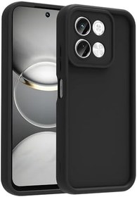 Resim Tecno Spark 30 4G İle Uyumlu Kılıf Kamera Korumalı Ananas Kapak (Siyah) 