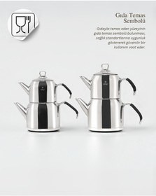 Resim Star Maxi Çaydanlık Aile Boyu Metalik 