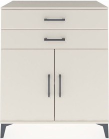 Resim Hyperion Şifonyer Tek Raflı 2 Çekmeceli 2 Kapaklı 88x44x106 Aytaşı-aytaşı Aytası 