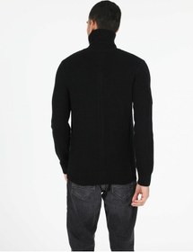 Resim Colin's Slim Fit Erkek Siyah Hırka CL1051630_Q1.V2_BLK 