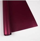 Resim Novahub Mat Platin Kağıt Çiçek Ambalaj Kağıdı Opp Malzeme, Şarap Kırmızısı Buket Ambalaj Kağıdı Diğer 