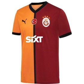 Resim Galatasaray Lisanslı 2024/2025 Parçalı İç Saha Taraftar Forma Xyz Kırmızı - Sarı 