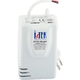 Resim Itek Fxd Nys (Lng Lpg) Dedektörlü Gaz Alarm Cihazı 