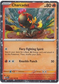 Resim Charcadet Cosmos Holo 26 - Pokemon Paradox Rift - Pokemon Kartı Mint 