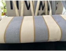 Resim Branda Balkon Perdesi Kornişli Ve Bağcıklı Fon Perde, 540 x 220 
