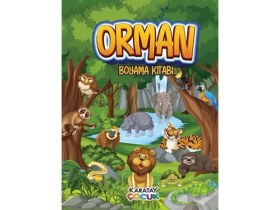 Resim MGN Orman Boyama Kitabı 