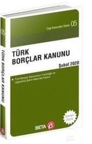 Resim Türk Borçlar Kanunu-Şubat 2020-Cep Kanunları Serisi 
