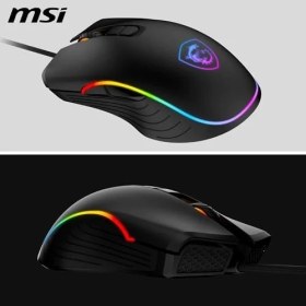 Resim Msı Forge GM300 Siyah Kablolu Gaming (Oyuncu) Mouse 