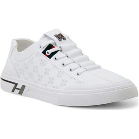 Resim Guja 24y510-3 Trend Deri Erkek Sneaker Beyaz 