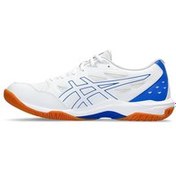 Resim Asics Gel-Rocket 11 Erkek Beyaz-Mavi Voleybol 