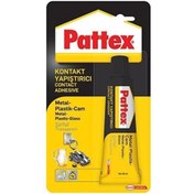 Resim Genel Markalar Contact Metal Plastik Cam Yapıştırıcı Şeffaf 50 Gr 