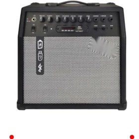 Resim MarkEntegra Taşınabilir Elektro Gitar Amfisi (50W, Usb, Bt) 
