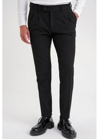 Resim P 1205 Pantolon Comfort Siyah Siyah 