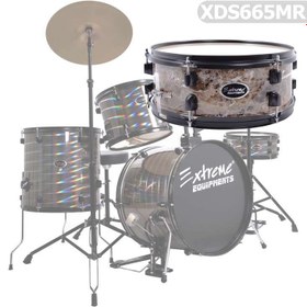 Resim Extreme XDS665MR Special Bateri Seti | Profesyonel Deri Aksamı Özel Renk 