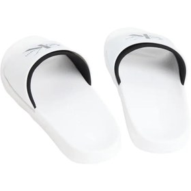 Resim Calvin Klein ESS SLIDE RUBBER NEO Beyaz Erkek Terlik 