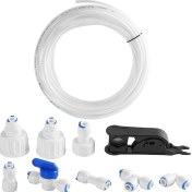 Resim Galaxxy Buzdolabı Su Hortumu Kiti Su Arıtma Boruları 15 M Su Hortumu Içme Suyu Borusu Buzdolabı Su Borusu Bağlantısı (Yurt Dışından) 