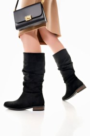 Resim EREN POLAT SİENA KÖRÜKLÜ SÜET ÇİZME 