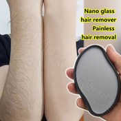 Resim 1/2/3 adet Erkek ve Kadınlar için Su Geçirmez Nano Saç Giderici - Kokusuz, Tekrar Kullanılabilir, Yıkanabilir, Ağrısız Saç Giderici, Sırt, Kol, Bacak ve Bikini Alanı için Pürüzsüz Cilt, Taşınabilir 