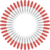 Resim Pdrplnt Explore Air / Air 2 Maker Expression Için-40 x 45 Derecelik Bıçaklar 10 x 30 Derecelik Bıçaklar 10 x 60 Derecelik Bıçaklar-Kırmızı&sarı&mavi (Yurt Dışından) 