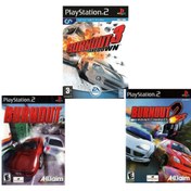 Resim Tigdes Playstatıon 2 Burnout 1-2-3 Araba Yarış Oyunu 3 Lü Seri Sadece Çipli Cihazlar Için! 