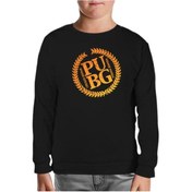 Resim Pubg - Chicken Dinner Siyah Çocuk Sweatshirt 