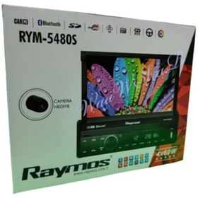 Resim RAYMOS Rym-5480s 7" Indash Oto Teyp Bluetooth Sd Kart Usb 4x60watt Ses Çıkışı Geri 
