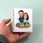 Resim Arizona Aşıkları Karikatürlü Defter 