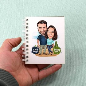 Resim Arizona Aşıkları Karikatürlü Defter 