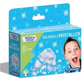 Resim Clementoni Bilim ve Oyun Işıltılı Kristaller 64965 