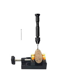 Resim Çok Amaçlı Detay Çalışma PCB mini El Mengenesi ve Mekanik el Matkabı seti takı model yapımı 