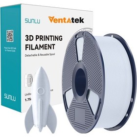 Resim Sunlu Beyaz High Speed Pla Filament - 1.75mm - 1 Kg Beyaz 