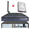 Resim Bises 4 Kanal Wi-Fi Ve 1 TB HDD'li 5 MP H265+ 1080p Hibrit Araç Ve Yüz Tanımalı XMEYE Kayıt Cihazı BS AD104XMEYE 