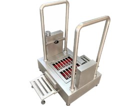 Resim Techron Hijyen Ünitesi - Fırçalı Ayak Tabanı Yıkama 