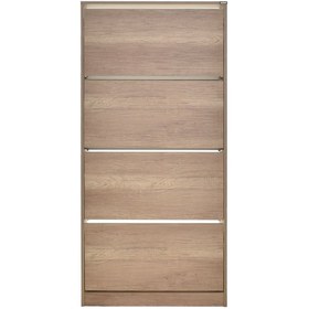 Resim Adore Flat Duo Dört Katlı Geniş Ayakkabılık Dolabı (SHC-540-TT-1) 