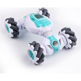Resim S-012 Rc Akrobasi Arabası Deforme Oyuncak Arabalar Her Arazi Hızı 2.4ghz 4wd 360 Dönüş 