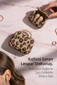 Resim 9980-C Çanta Tasarımlı Tws Kablosuz Bluetooth Kulak Içi Kulaklık / Bluetooth V5.4 / Type-C / Şarjlı 