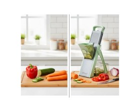 Resim Zero Land Nrzsnt Modern Tasarımlı Çelik El Resi ve Doğrayıcı 