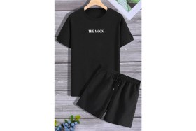Resim Trendypassion Evren Temalı Şort T-Shirt Eşofman Takımı 