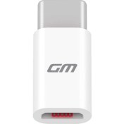 Resim General Mobile ile Uyumlu M100372 Micro USB Type C Dönüştürücü 