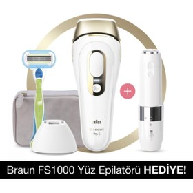 Resim Braun Silk Expert Pro5 PL5129 Yeni Nesil IPL + FS 1000 Mini Düzeltici 