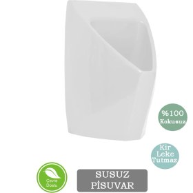 Resim Susuz Pisuvar - Kir ve Su Lekesi Tutmaz - %100 Kokusuz - Çevre Dostu ve Kullanışlı 